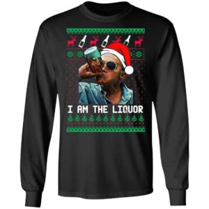 Jim Lahey I Am The Liquor Ugly Christmas sweater