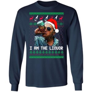 Jim Lahey I Am The Liquor Ugly Christmas sweater
