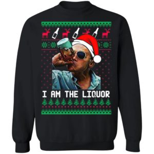 Jim Lahey I Am The Liquor Ugly Christmas sweater