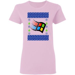 Microsoft Windows XP Ugly Christmas Sweater Shirt