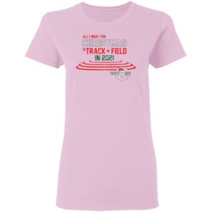 All I want for Christmas track field in 2021 Track Guy Christmas sweatshirt