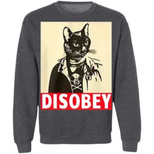 Disobey Radical Cat shirt