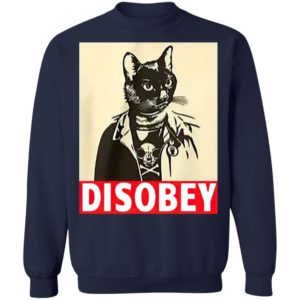 Disobey Radical Cat shirt