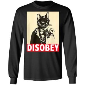 Disobey Radical Cat shirt