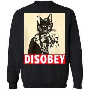 Disobey Radical Cat shirt