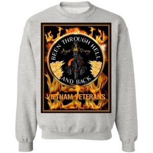 Been Through Hell Agent Orange And Back Vietnam Veterans Shirt, Long Sleeve
