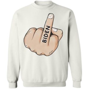 Middle Finger Fuck Biden Shirt, Hoodie