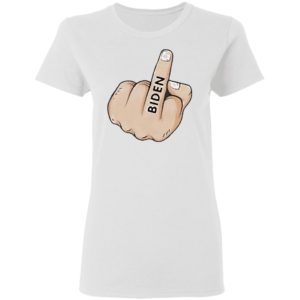 Middle Finger Fuck Biden Shirt, Hoodie