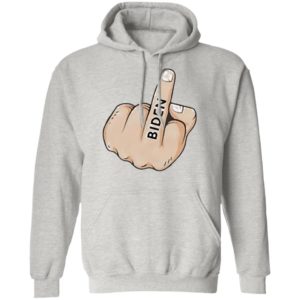 Middle Finger Fuck Biden Shirt, Hoodie