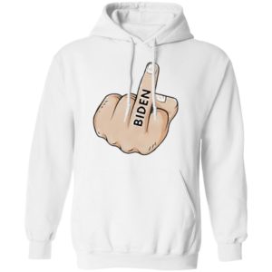Middle Finger Fuck Biden Shirt, Hoodie