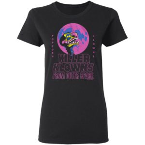 Popcorn Clowns Killer Klowns From Outer Space Shirt, Ladies Tee