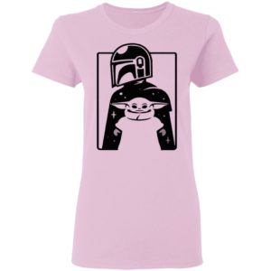 Minimal Mando And Grogu The Mandalorian Baby Yoda shirt