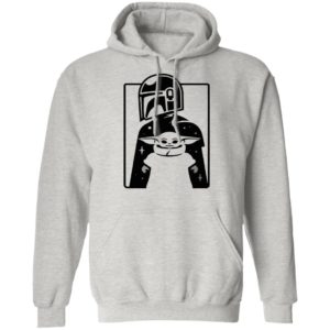 Minimal Mando And Grogu The Mandalorian Baby Yoda shirt