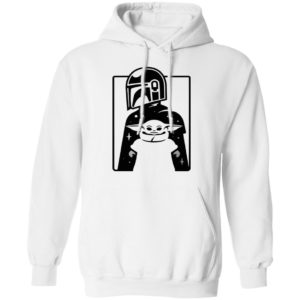Minimal Mando And Grogu The Mandalorian Baby Yoda shirt