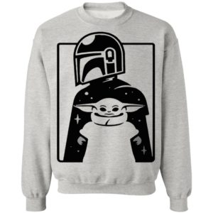 Minimal Mando And Grogu The Mandalorian Baby Yoda shirt