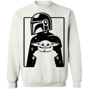 Minimal Mando And Grogu The Mandalorian Baby Yoda shirt