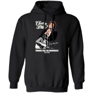 Charley Pride signature thanks for the memories 1934 2020 shirt