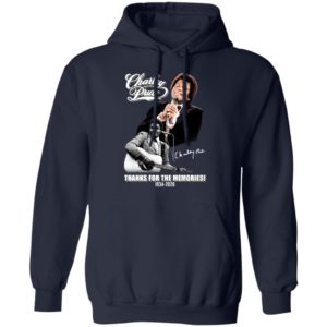 Charley Pride signature thanks for the memories 1934 2020 shirt