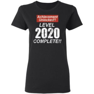 Retro Achievement Unlocked Level 2020 Complete Shirt