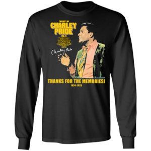 The Best Of Charley Pride Thank You For The Memories 1934 2020 Signature Shirt