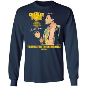 The Best Of Charley Pride Thank You For The Memories 1934 2020 Signature Shirt