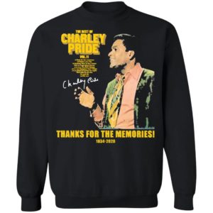 The Best Of Charley Pride Thank You For The Memories 1934 2020 Signature Shirt