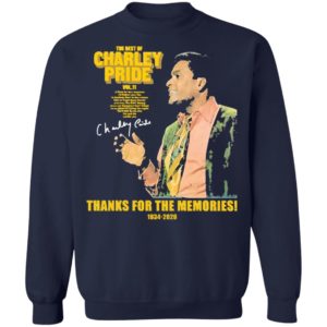The Best Of Charley Pride Thank You For The Memories 1934 2020 Signature Shirt