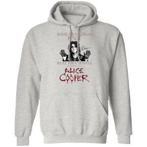 Some Grandmas Knit Real Grandmas Listen To Alice Cooper Shirt