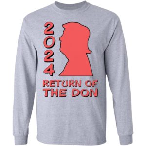 Trump 2024 Return Of The Don shirt