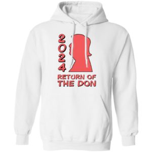 Trump 2024 Return Of The Don shirt