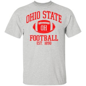 Vintage State of Ohio Columbus Striped Varsity Style shirt