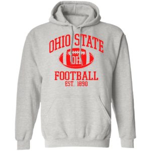 Vintage State of Ohio Columbus Striped Varsity Style shirt