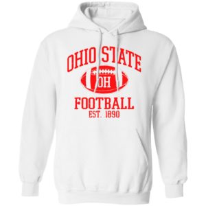 Vintage State of Ohio Columbus Striped Varsity Style shirt