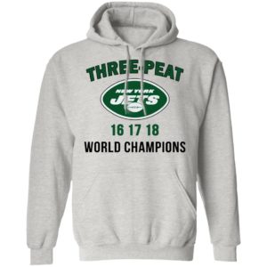 Three Peat New York Jets world Champions shirt