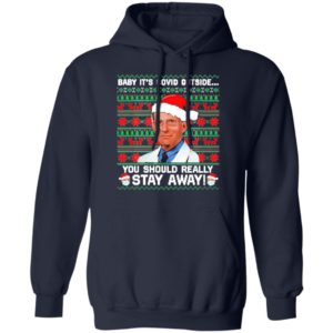 Dr Fauci Baby It’s Covid Outside You Should Really Stay Away Ugly Christmas Sweater