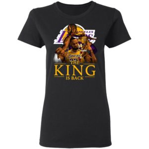 Awesome Los Angeles Lakers Lebron James The King Is Back Shirt