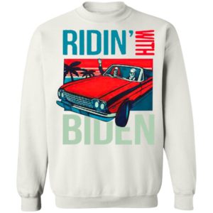 Riding With Biden Kamala Harris Joe Biden Vintage Retro Car Shirt