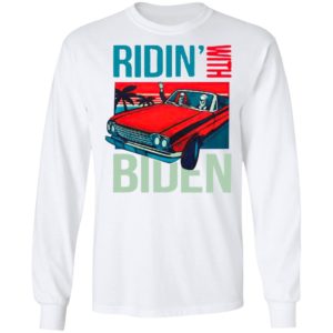 Riding With Biden Kamala Harris Joe Biden Vintage Retro Car Shirt