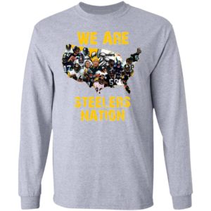 Pittsburgh Steelers We Are Steelers Nation American Map Shirt