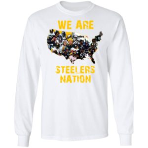Pittsburgh Steelers We Are Steelers Nation American Map Shirt