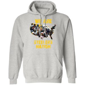 Pittsburgh Steelers We Are Steelers Nation American Map Shirt