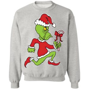 Merry fuckin Xmas Grinch Christmas sweatshirt