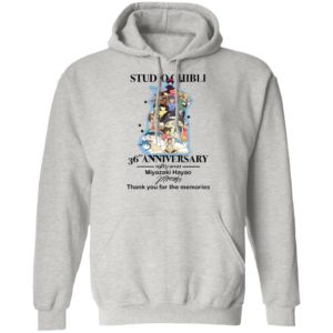 Studio Ghibli 36th Anniversary 1985 2021 Miyazaki Haya Shirt