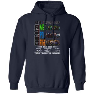 8 Year Chicago Med Fire PD signature thank you for the memories shirt