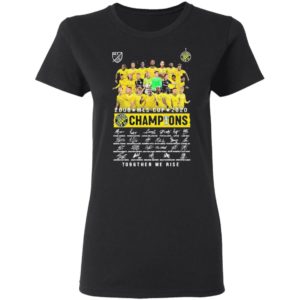 2008 MLS Cup 2020 Champions To96ther we rise signatures shirt