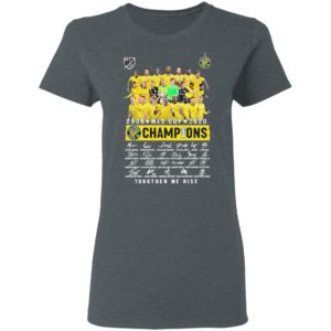 2008 MLS Cup 2020 Champions To96ther we rise signatures shirt