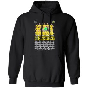 2008 MLS Cup 2020 Champions To96ther we rise signatures shirt