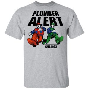 SMB 1993 Plumber Alert Shirt, Hoodie, Long Sleeve, Hoodie