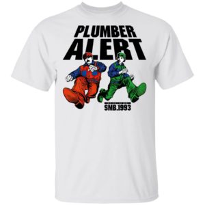 SMB 1993 Plumber Alert Shirt, Hoodie, Long Sleeve, Hoodie