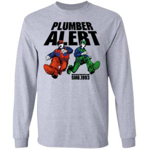 SMB 1993 Plumber Alert Shirt, Hoodie, Long Sleeve, Hoodie
